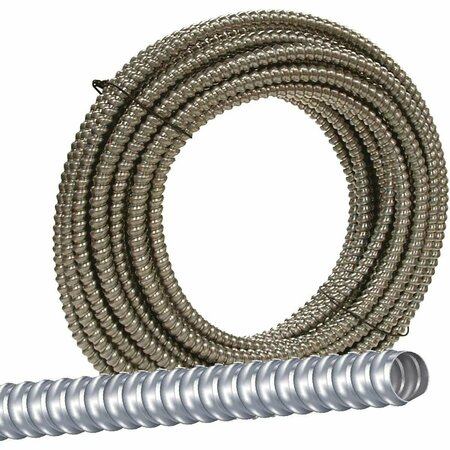 SOUTHWIRE 1/2 In. x 50 Ft. Aluminum Flexible Flexible Metal Conduit 55082122